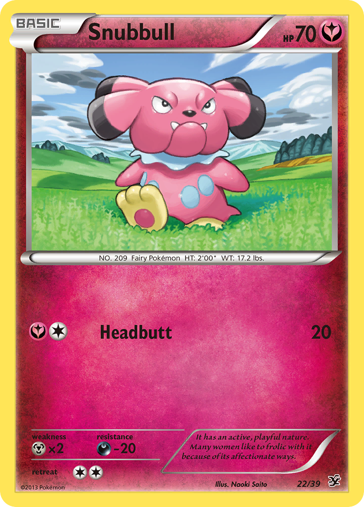 Kalos Starter Set Snubbull #22